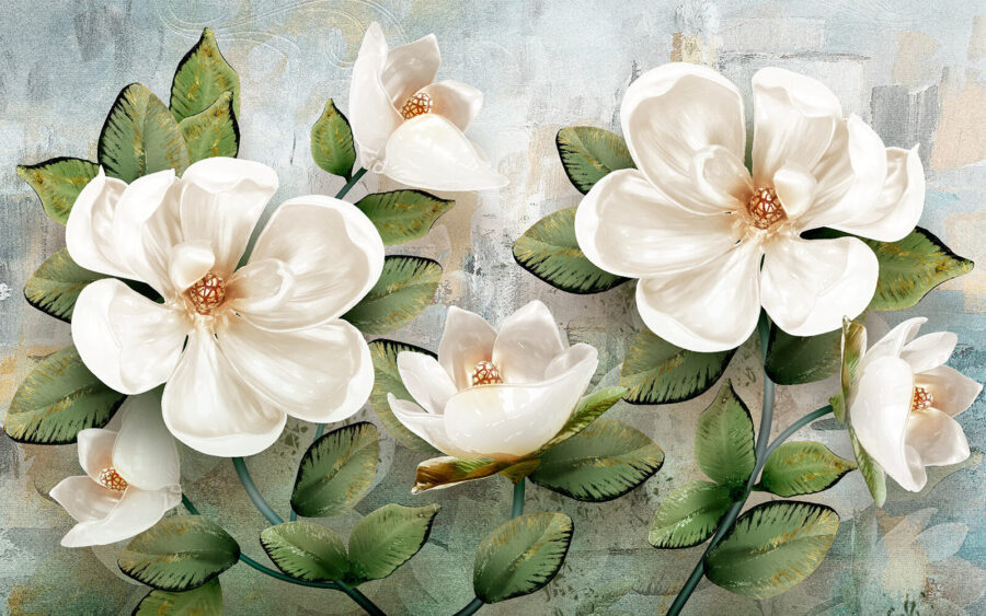 Des fleurs délicates aux teintes douces