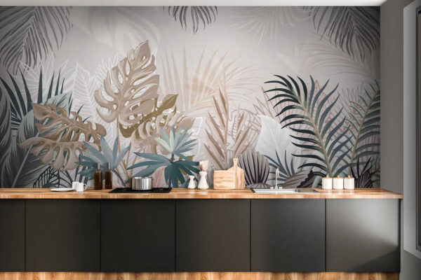 Groupe de plantes avec feuilles Groupe de plantes avec feuilles