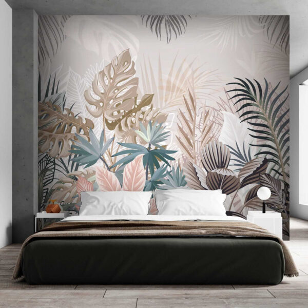 Groupe de plantes avec feuilles Groupe de plantes avec feuilles