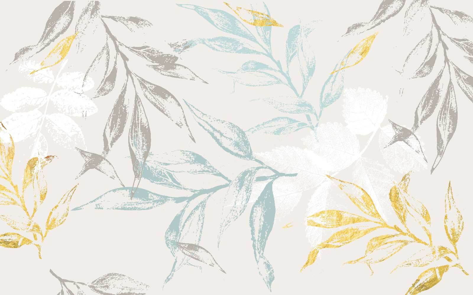 Feuilles délicates aux teintes douces u30287p - Feuilles délicates aux teintes douces - tegory