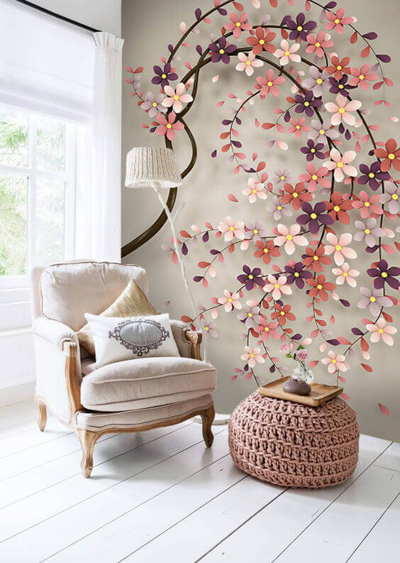 Arbre avec des fleurs u30093pih1m - Arbre avec des fleurs - tegory