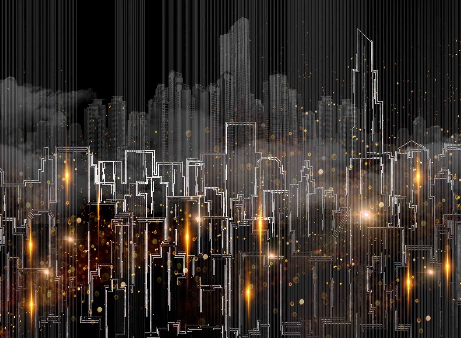 u28545p - Dessin d'une ville - tegory