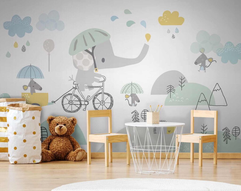 u28124pir7 1024x813 - Dessin animé d'un éléphant à bicyclette - tegory