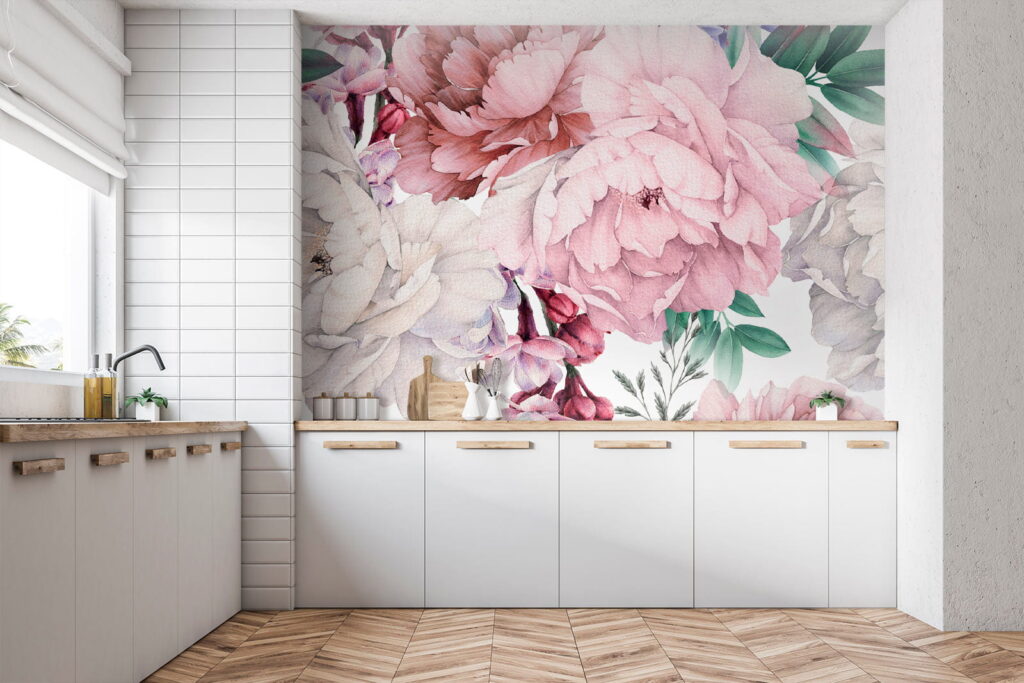 Colorful floral elegance in bloom