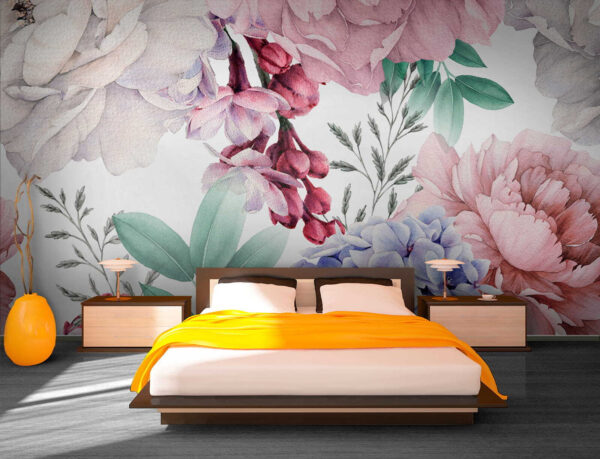 Élégance florale colorée en floraison Élégance florale colorée en floraison