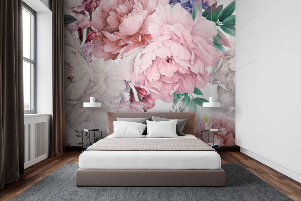 Colorful floral elegance in bloom