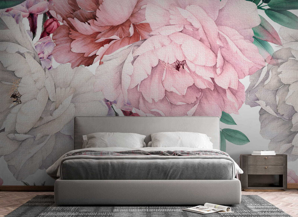 Colorful floral elegance in bloom