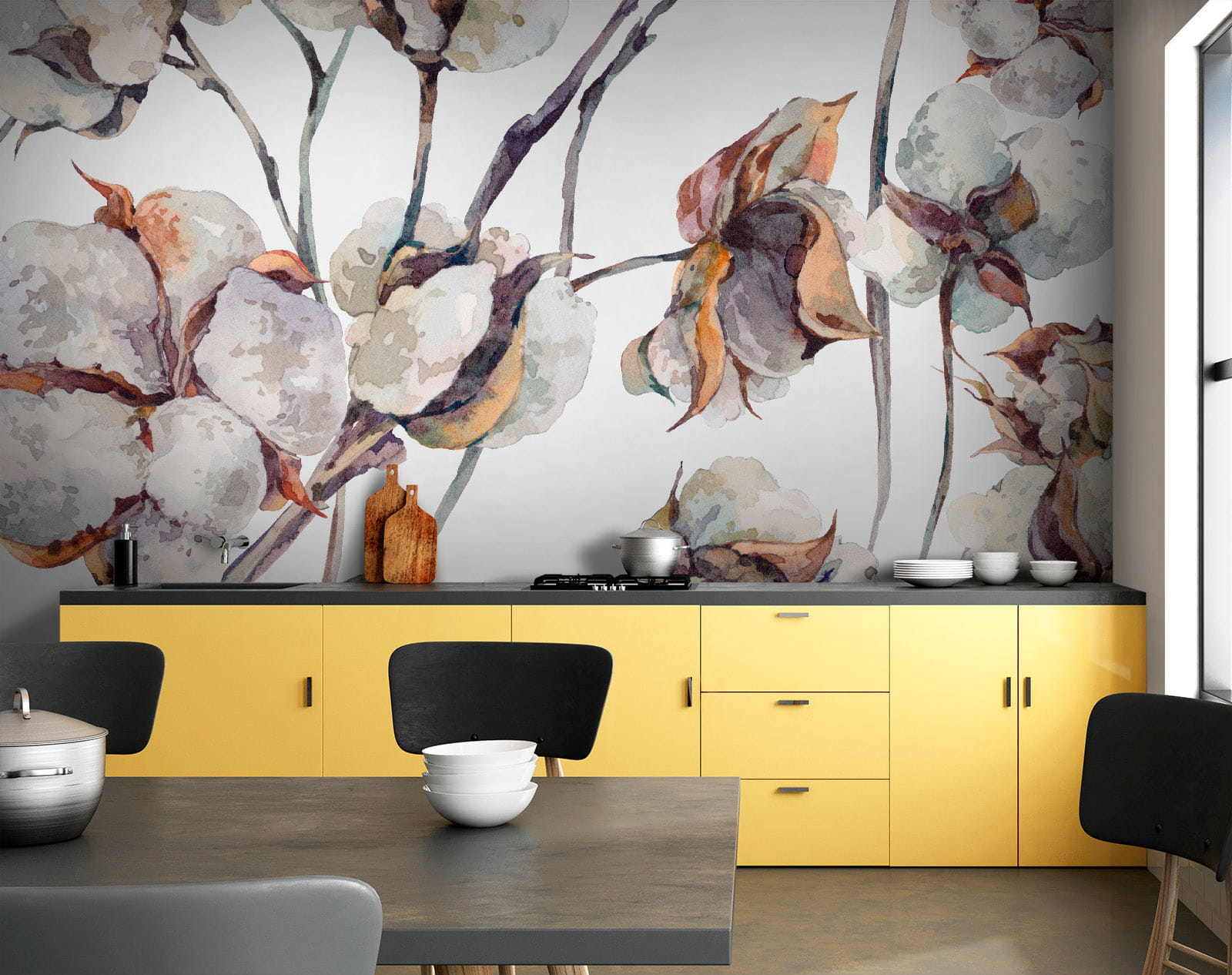 u25957pik1m - Motif de fleurs en coton - tegory