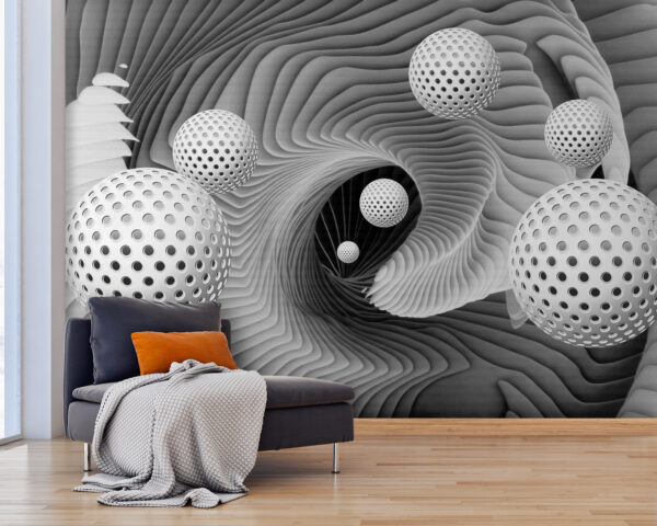 Un tourbillon noir et blanc Un tourbillon noir et blanc