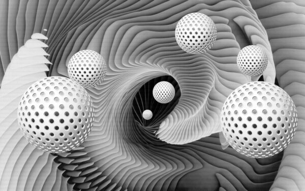 Un tourbillon noir et blanc Un tourbillon noir et blanc