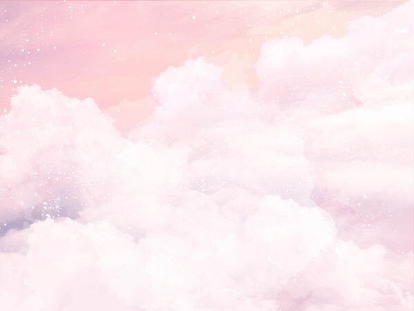Ciel rose avec nuages Ciel rose avec nuages
