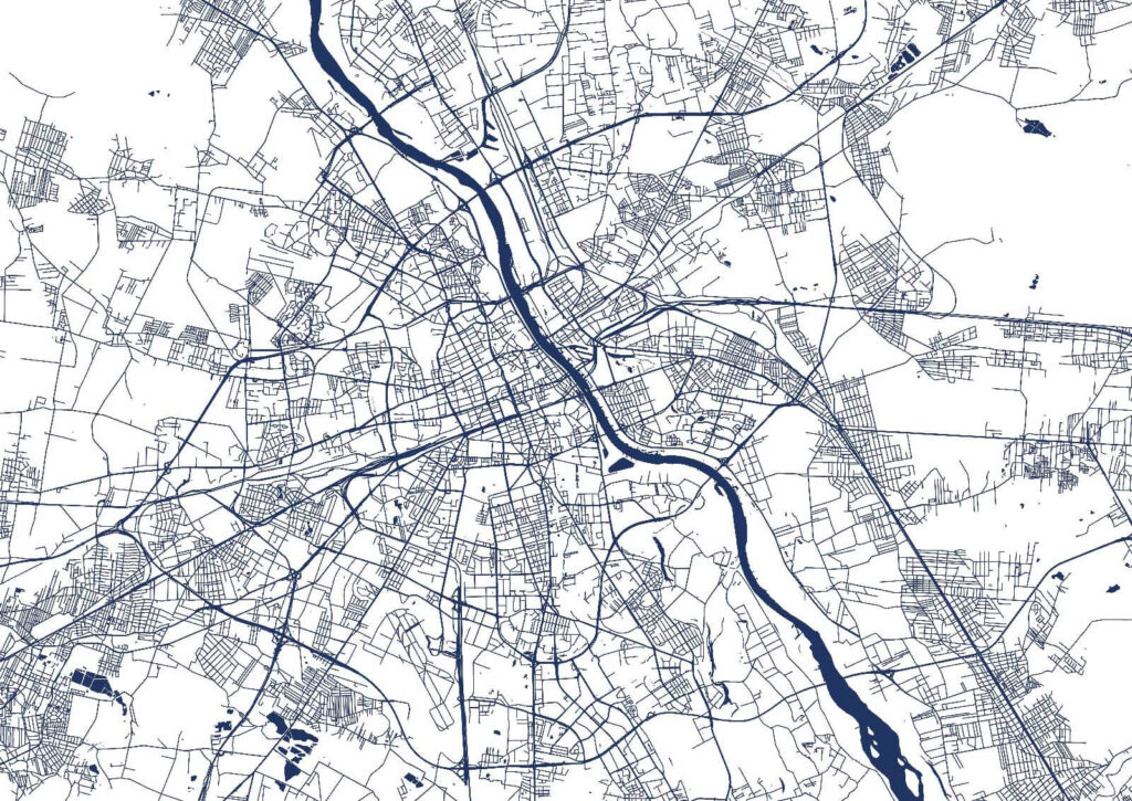 Carte d'une ville Carte d'une ville