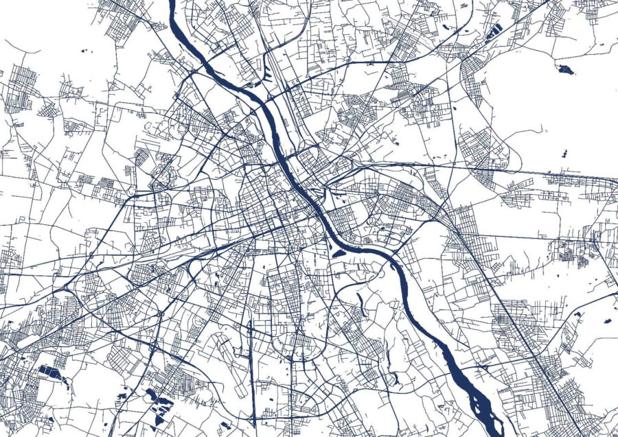 Carte d'une ville