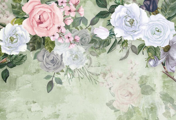 Fleurs délicates dans des tons pastel doux Fleurs délicates dans des tons pastel doux