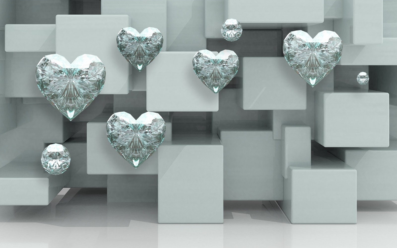 u21604p - Groupe de diamants sur un mur - tegory