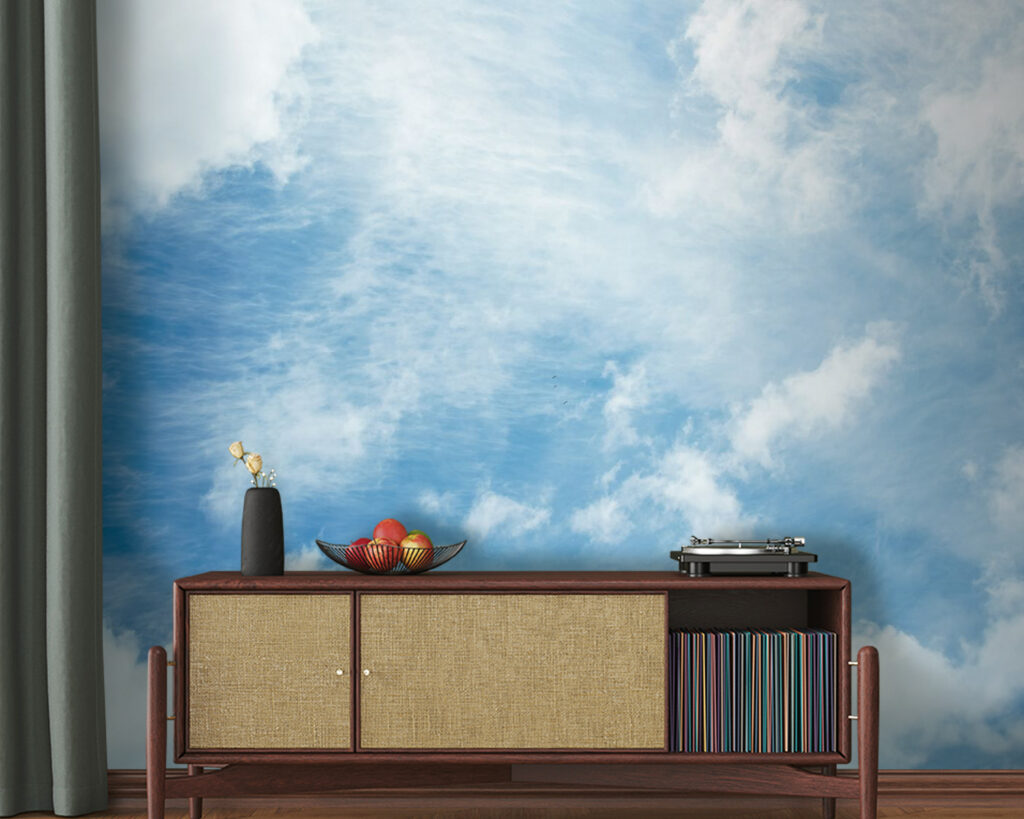 Blue sky with clouds Blue sky with clouds