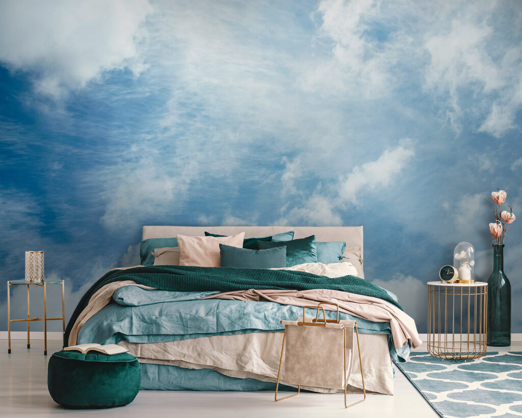 Blue sky with clouds Blue sky with clouds