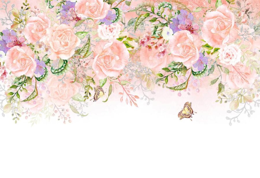De belles fleurs aux teintes délicates