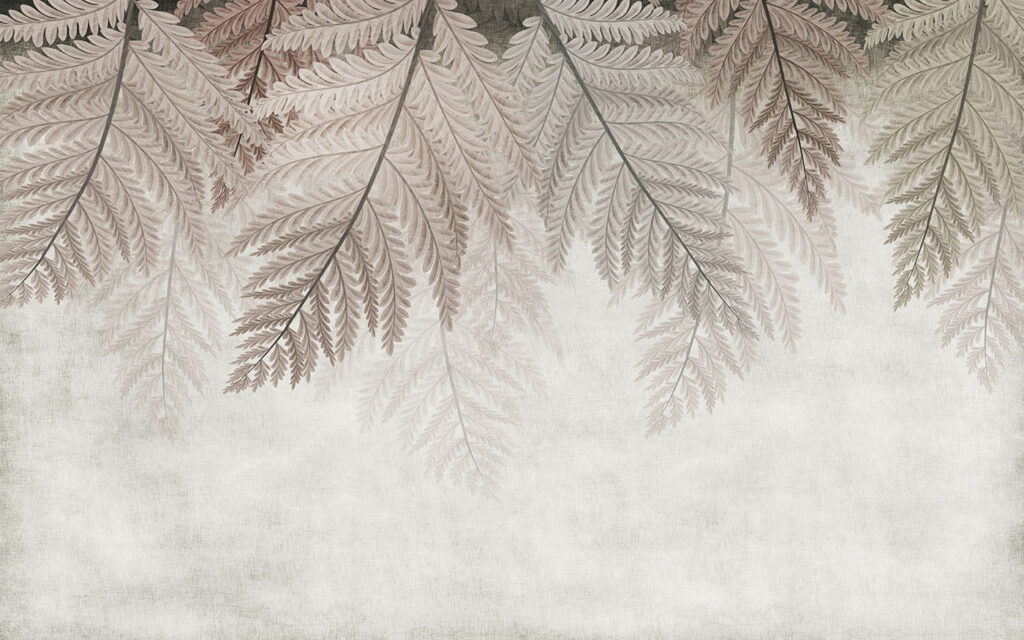 Feuilles douces sur un fond subtil. Feuilles douces sur un fond subtil.