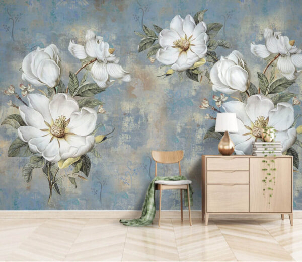 Groupe de fleurs blanches Groupe de fleurs blanches