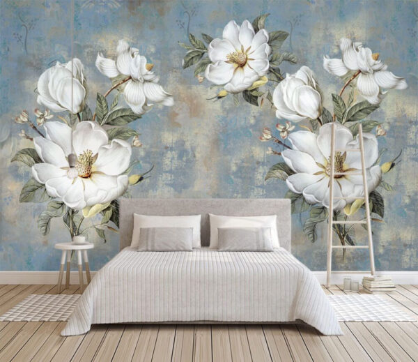 Groupe de fleurs blanches Groupe de fleurs blanches