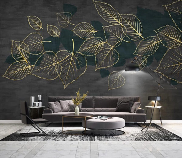Dessin de feuilles sur fond noir u13983pig1m 600x519 - Dessin de feuilles sur fond noir - tegory