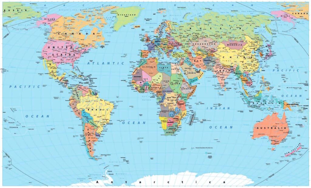 Carte du monde Carte du monde