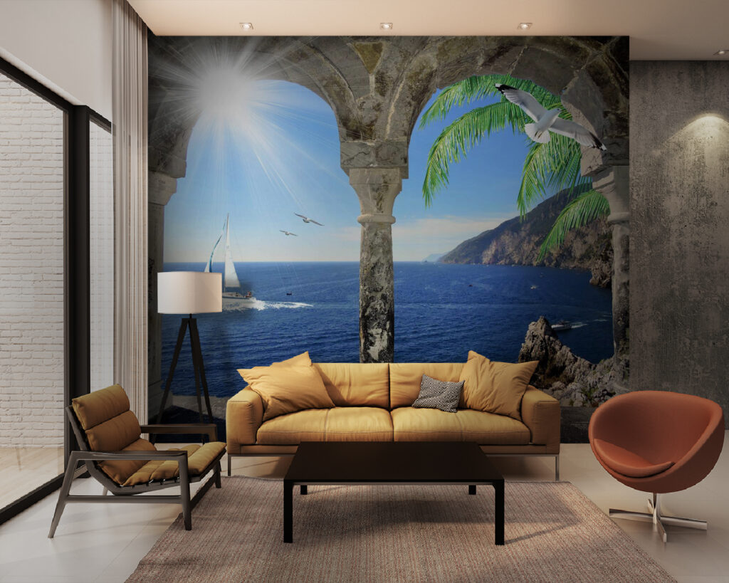 u12665pig28m 1024x819 - Vue sur l'océan depuis une arche en pierre - tegory