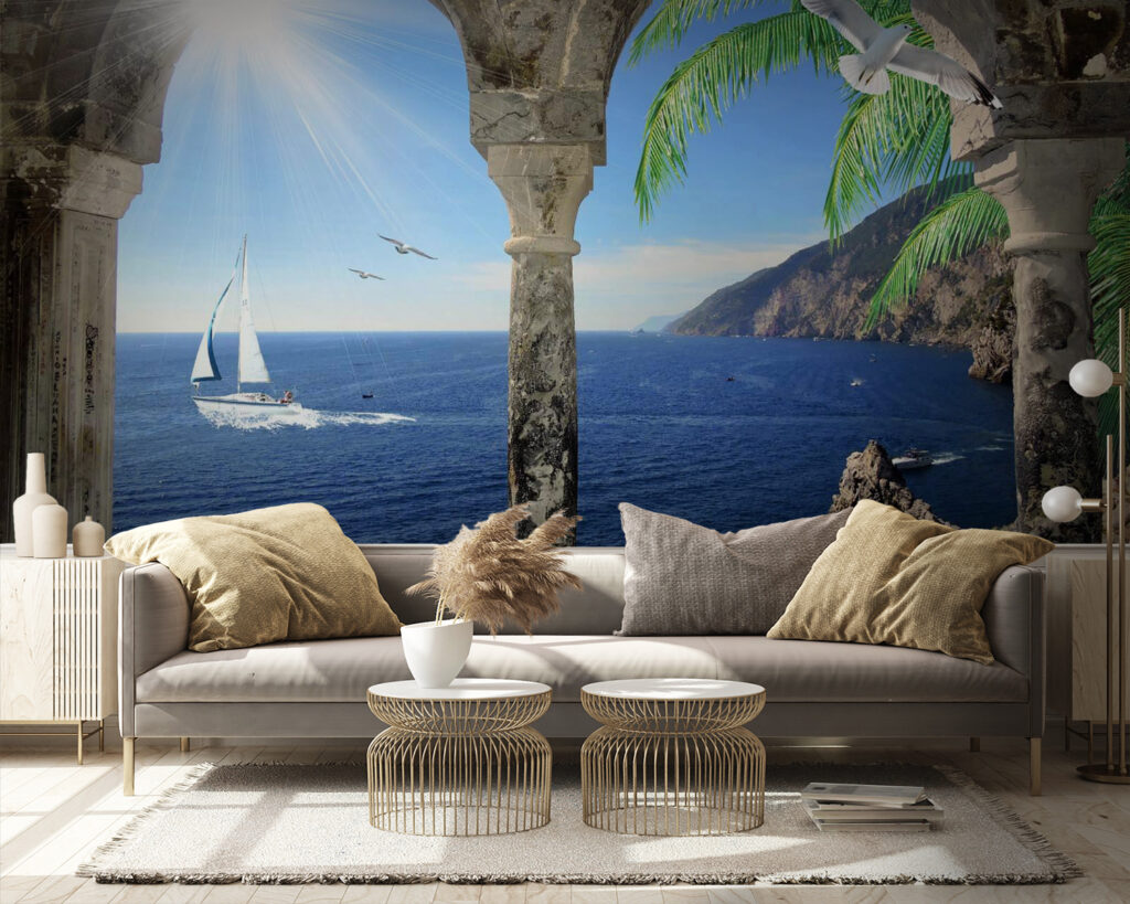 u12665pig9 1024x819 - Vue sur l'océan depuis une arche en pierre - tegory