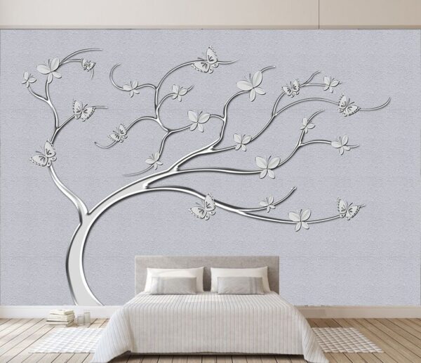 Arbre avec papillons Arbre avec papillons