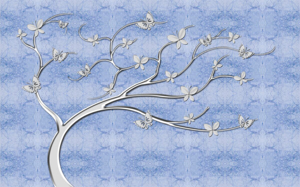 Arbre avec papillons Arbre avec papillons