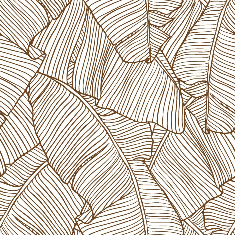 Des motifs naturels d'une élégante simplicité.