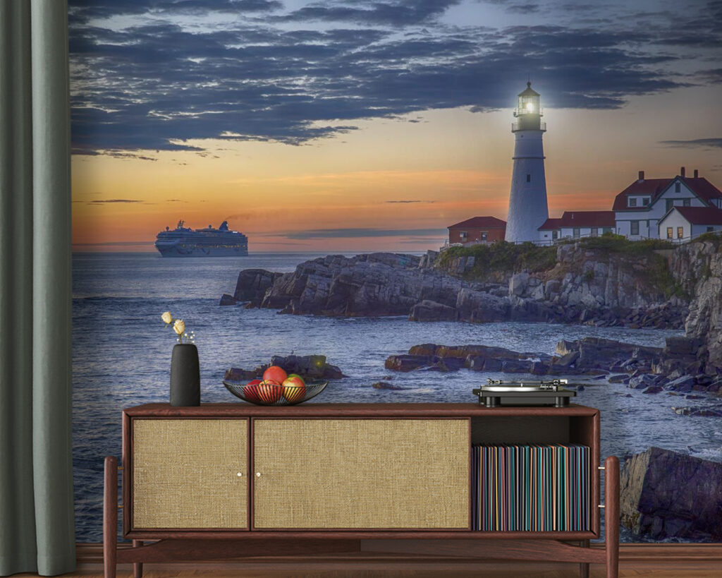 Phare sur un rivage rocheux avec un bateau de croisière en arrière-plan u10328pig20 1024x819 - Phare sur un rivage rocheux avec un bateau de croisière en arrière-plan - tegory