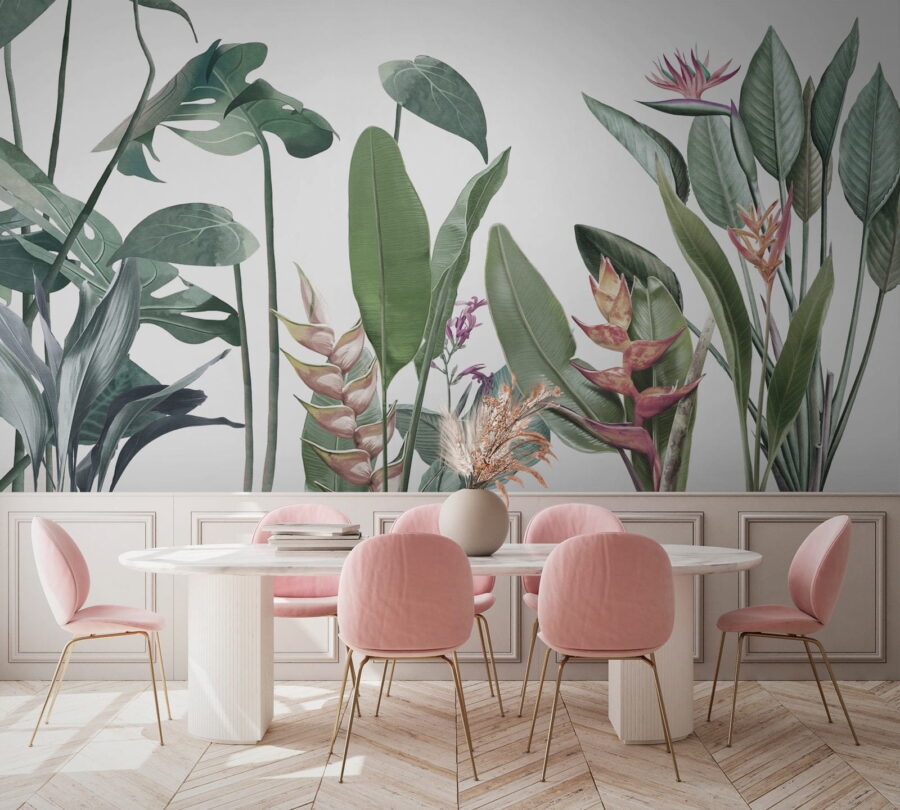 Une verdure luxuriante aux couleurs éclatantes
