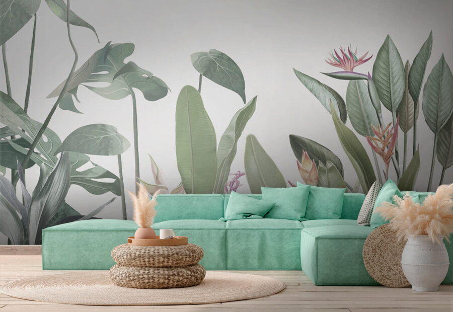 Une verdure luxuriante aux couleurs éclatantes
