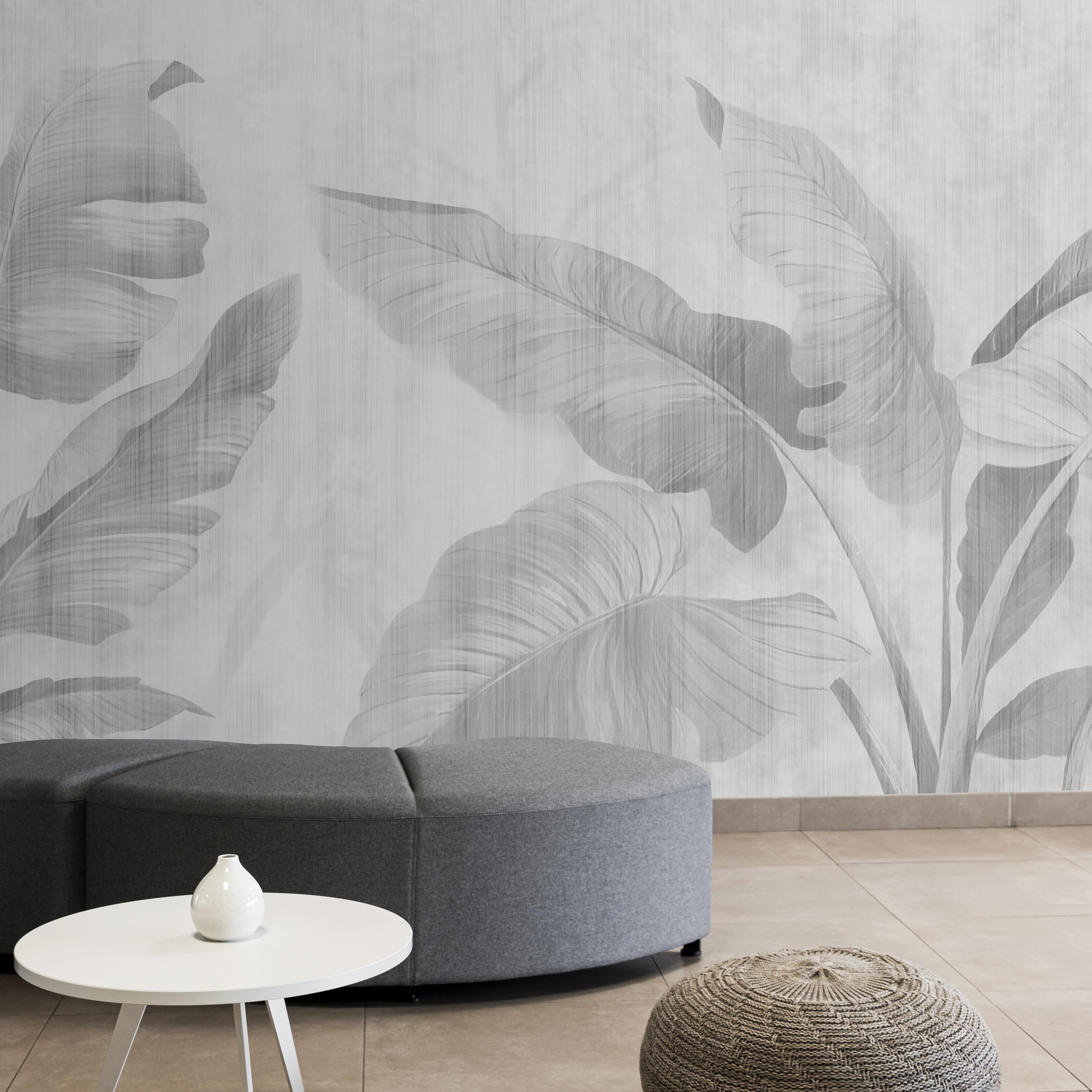Elegant leaves on a subtle backdrop