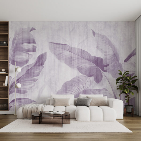 Elegant foliage in soft lavender tones Elegant foliage in soft lavender tones