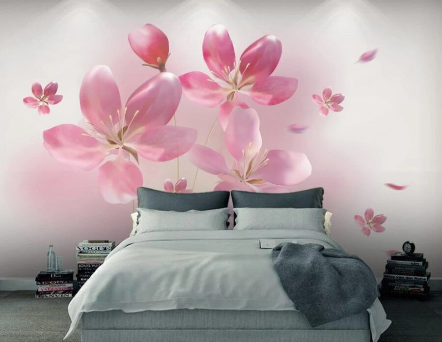 Groupe de fleurs roses u08241pib1m 900x696 - Groupe de fleurs roses - tegory