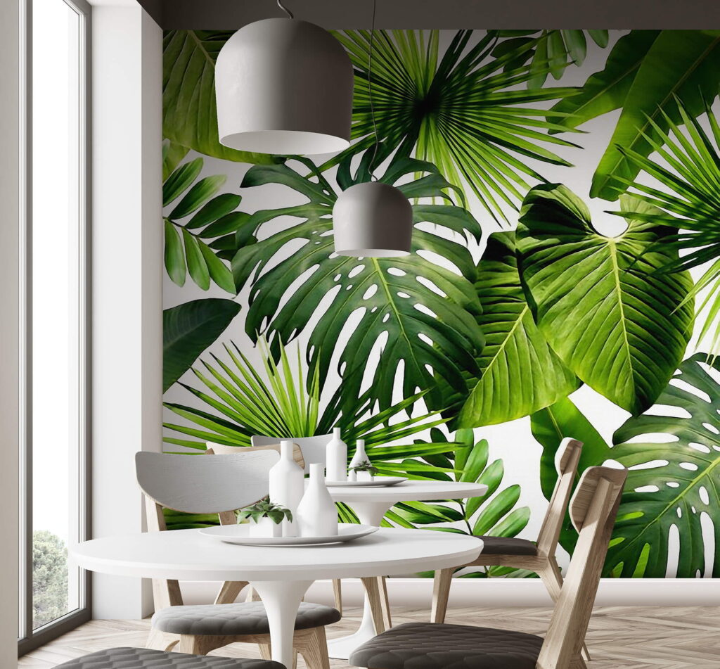 Group of green leaves Group of green leaves