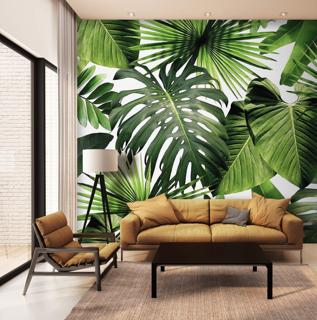 Group of green leaves Group of green leaves