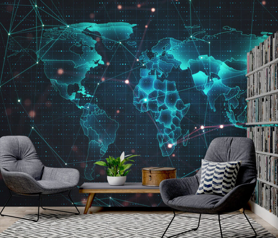 Une carte du monde