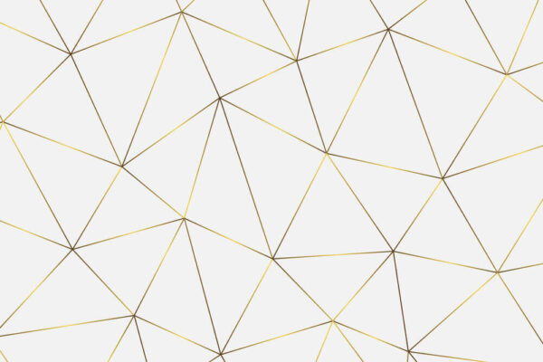 Lignes jaunes formant des triangles sans fin Lignes jaunes formant des triangles sans fin