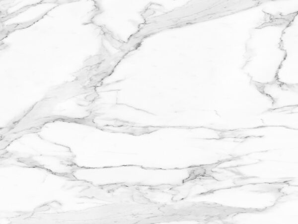 Surface en marbre blanc avec des veines noires Surface en marbre blanc avec des veines noires