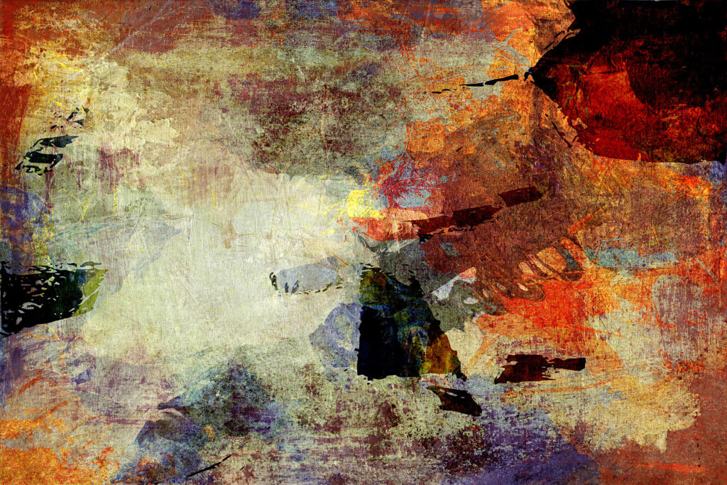 Expression abstraite et vibrante des émotions. Expression abstraite et vibrante des émotions.