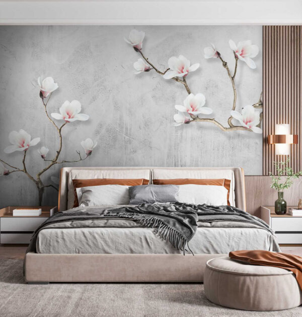 Fleurs blanches sur fond blanc Fleurs blanches sur fond blanc
