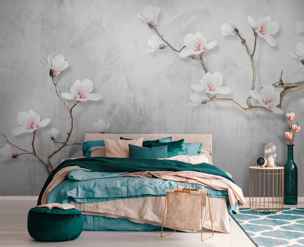 White flowers on a white background White flowers on a white background