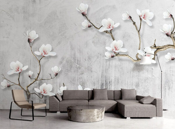 Fleurs blanches sur fond blanc Fleurs blanches sur fond blanc