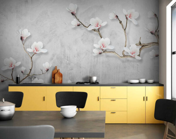 Fleurs blanches sur fond blanc Fleurs blanches sur fond blanc