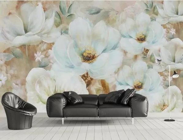 Fleurs délicates dans des tons pastels