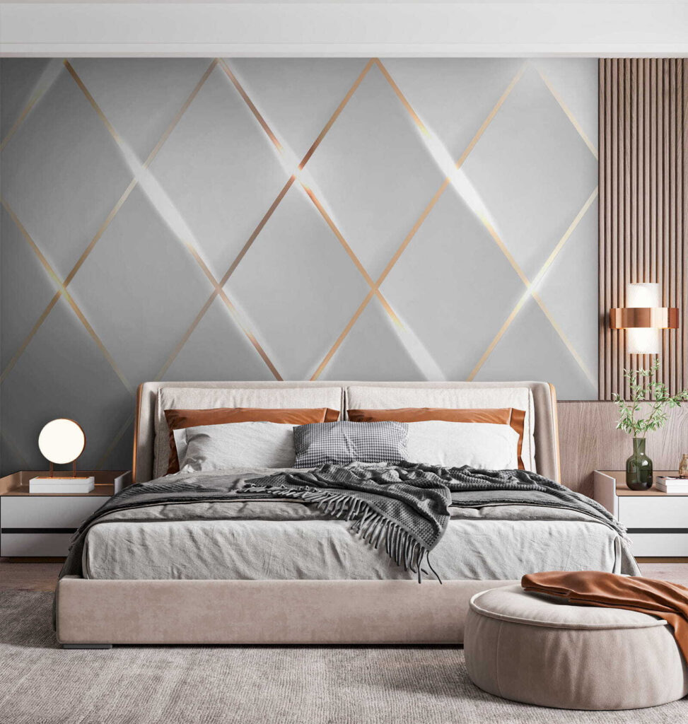 Shimmering light on sleek tiles Shimmering light on sleek tiles